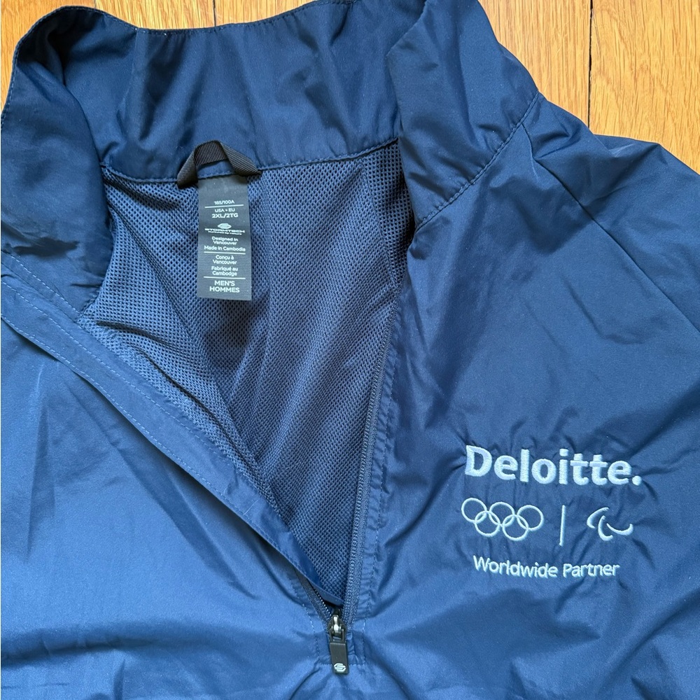 Men’s StormTech Performance Windbreaker - Deloitte